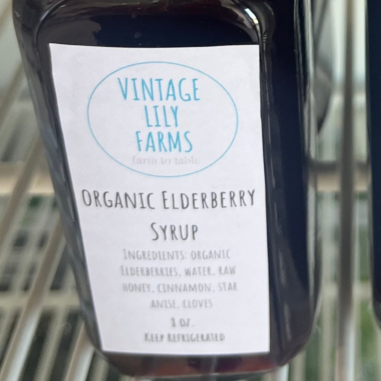 Organic Elderberry Syrup
