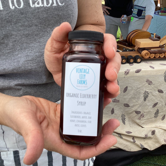 Organic Elderberry Syrup